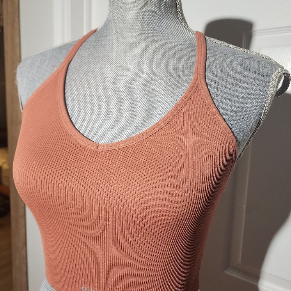 SET ACTIVE scupltflex ribbed bra - Picture 2 of 4